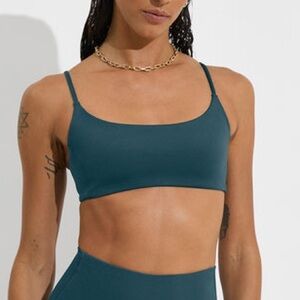 Left On Friday Pool Days Top Deep End Teal Bikini Swimwear Summer